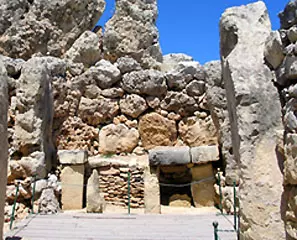 Ggantija-Tempel auf Gozo Ggantija-Tempel auf Gozo